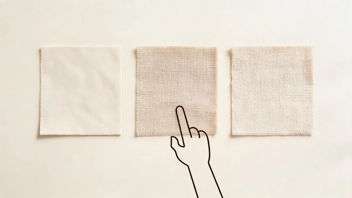 Choosing between polyester, natural and blend