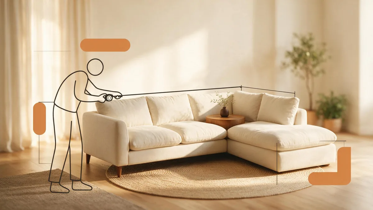 L-shape cushion